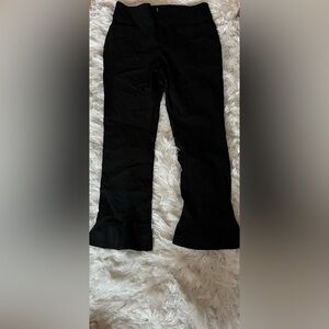 Chic Black Flared Pants